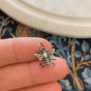 Vintage Sterling Honey Bee Charm